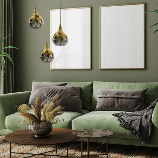 Milagro Monte arany-füstszínű függesztett lámpa (MIL-MLP8403) E27 3 izzós IP20