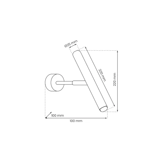 Milagro Monza fekete fali spotlámpa (MIL-MLP8837) G9 1 izzós IP20 Milagro Monza fekete fali spotlámpa (MIL-MLP8837) G9 1 izzós IP20
