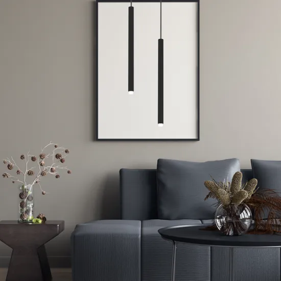 Milagro Monza fekete függesztett spotlámpa (MIL-MLP8838) G9 1 izzós IP20