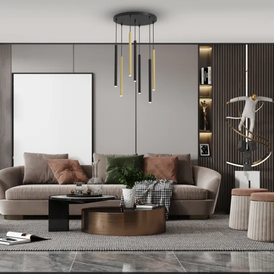 Milagro Monza arany-fekete függesztett spotlámpa (MIL-MLP8843) G9 7 izzós IP20