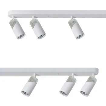 Milagro Neo fehér-króm mennyezeti spotlámpa (MIL-ML0290) GU10 6 izzós IP20