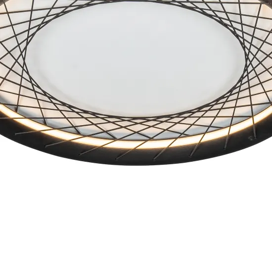 Milagro Nest fekete LED mennyezeti lámpa (MIL-ML0523) LED 1 izzós IP20