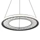 Milagro Nest fekete LED függesztett lámpa (MIL-ML0524) LED 1 izzós IP20