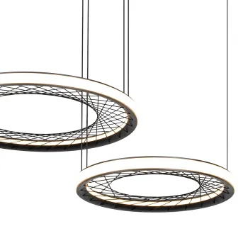 Milagro Nest fekete LED függesztett lámpa (MIL-ML0525) LED 1 izzós IP20