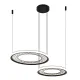 Milagro Nest fekete LED függesztett lámpa (MIL-ML0525) LED 1 izzós IP20