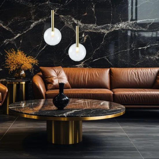 Milagro Niko arany-fehér függesztett lámpa (MIL-ML0328) G9 1 izzós IP20