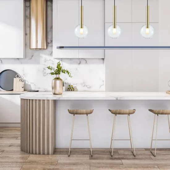 Milagro Niko arany-fehér függesztett lámpa (MIL-ML0330) G9 1 izzós IP20