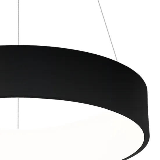 Milagro Ohio fekete LED függesztett lámpa (MIL-ML6358) LED 1 izzós IP20