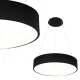 Milagro Ohio fekete LED függesztett lámpa (MIL-ML6358) LED 1 izzós IP20