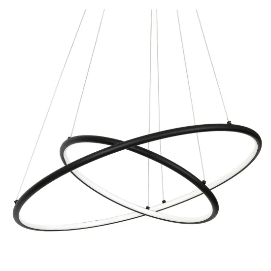 Milagro Orion fekete LED függesztett lámpa (MIL-ML508) LED 1 izzós IP20