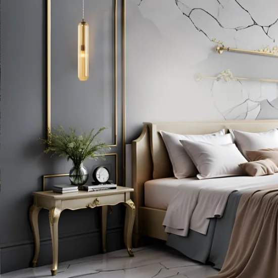 Milagro Pax fekete-borostyán függesztett lámpa (MIL-ML0338) G9 1 izzós IP20