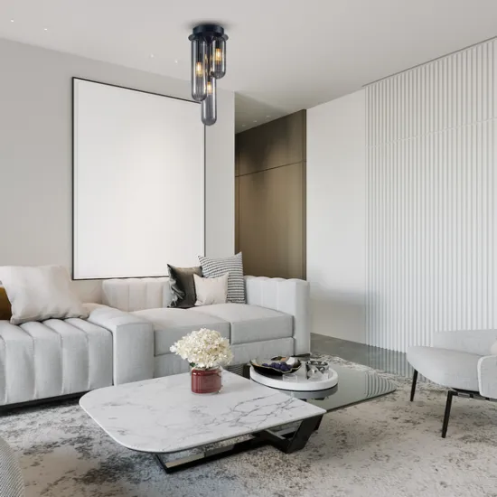 Milagro Pax fekete-füstszínű mennyezeti lámpa (MIL-ML0339) G9 3 izzós IP20