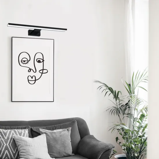 Milagro Pinto fekete-fehér LED képvilágító (MIL-ML8236) LED 1 izzós IP20 Milagro Pinto fekete-fehér LED képvilágító (MIL-ML8236) LED 1 izzós IP20