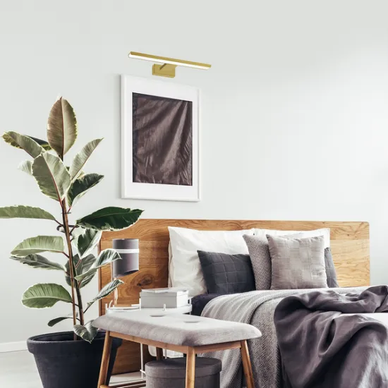 Milagro Pinto arany-fehér LED képvilágító (MIL-ML8250) LED 1 izzós IP20 Milagro Pinto arany-fehér LED képvilágító (MIL-ML8250) LED 1 izzós IP20