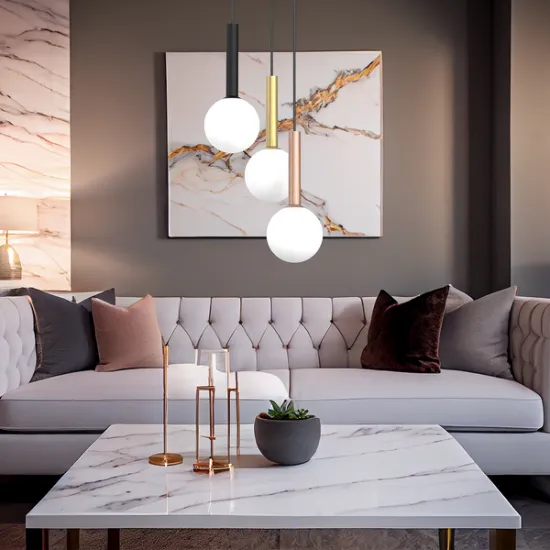 Milagro Play színes-fehér függesztett lámpa (MIL-MLP0969) G9 3 izzós IP20