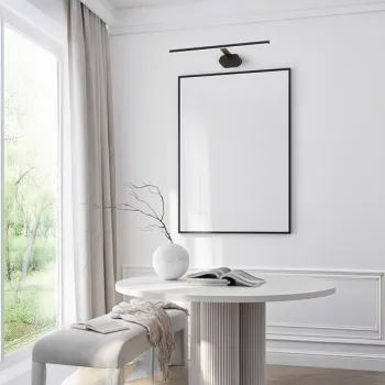 Milagro Prado fekete-fehér LED képvilágító (MIL-ML1002) LED 1 izzós IP20