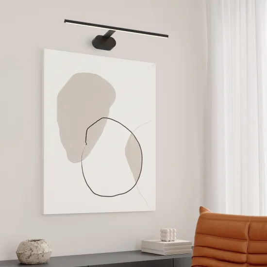 Milagro Prado fekete-fehér LED képvilágító (MIL-ML1002) LED 1 izzós IP20