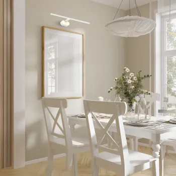 Milagro Prado fehér LED képvilágító (MIL-ML1003) LED 1 izzós IP20