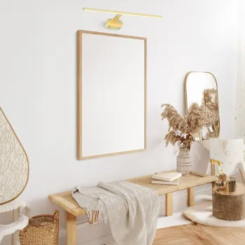 Milagro Prado arany-fehér LED képvilágító (MIL-ML1005) LED 1 izzós IP20