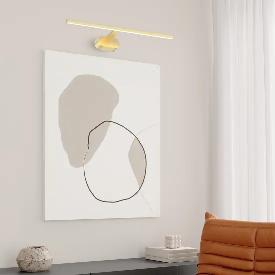 Milagro Prado arany-fehér LED képvilágító (MIL-ML1005) LED 1 izzós IP20