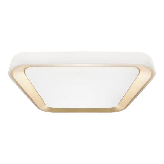 Milagro Quadro arany-fehér távirányítós LED mennyezeti lámpa (MIL-ML7930) LED 1 izzós IP20