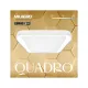 Milagro Quadro fehér távirányítós LED mennyezeti lámpa (MIL-ML7931) LED 1 izzós IP20