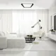 Milagro Quadro fehér-fekete távirányítós LED mennyezeti lámpa (MIL-ML7932) LED 1 izzós IP20