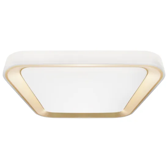 Milagro Quadro arany-fehér távirányítós LED mennyezeti lámpa (MIL-ML7933) LED 1 izzós IP20