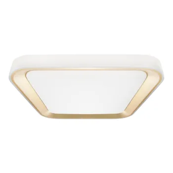 Milagro Quadro arany-fehér távirányítós LED mennyezeti lámpa (MIL-ML7933) LED 1 izzós IP20