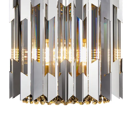 Milagro Ritz króm kristály fali lámpa  (MIL-ML0398) E14 2 izzós IP20