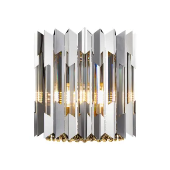 Milagro Ritz króm kristály fali lámpa  (MIL-ML0398) E14 2 izzós IP20
