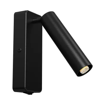 Milagro Santi fekete fali lámpa  (MIL-ML1012) G9 1 izzós IP20