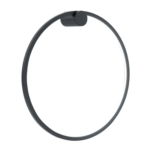 Milagro Saturno fekete vízvédett LED fali lámpa  (MIL-ML8850) LED 1 izzós IP44