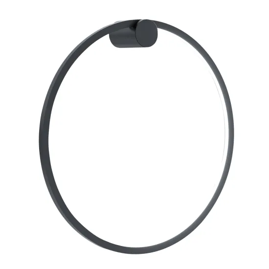 Milagro Saturno fekete vízvédett LED fali lámpa  (MIL-ML8850) LED 1 izzós IP44