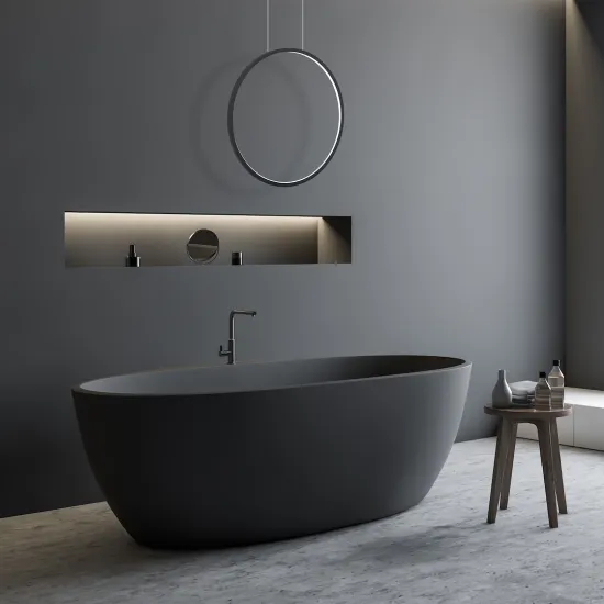 Milagro Saturno fekete vízvédett LED függesztett lámpa (MIL-ML8854) LED 1 izzós IP44