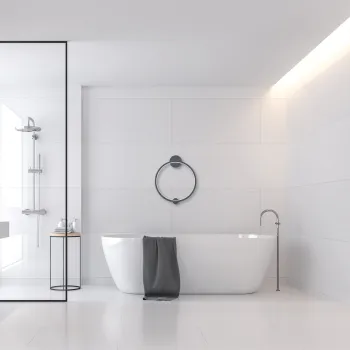 Milagro Saturno fekete vízvédett LED fali lámpa  (MIL-ML8858) LED 1 izzós IP44