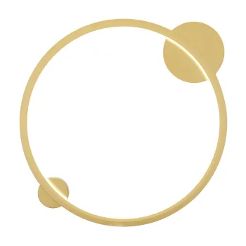 Milagro Saturno arany vízvédett LED fali lámpa  (MIL-ML8859) LED 1 izzós IP44