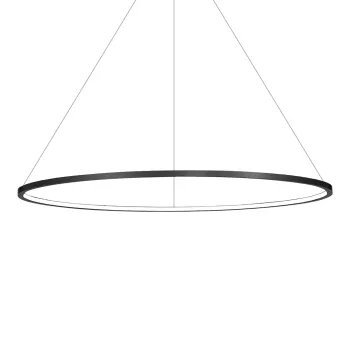 Milagro Saturno fekete vízvédett LED függesztett lámpa (MIL-ML8862) LED 1 izzós IP44