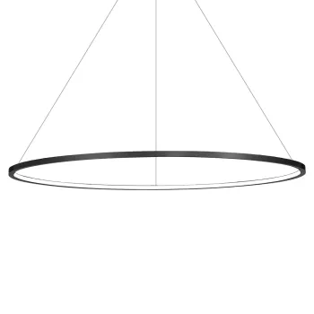 Milagro Saturno fekete vízvédett LED függesztett lámpa (MIL-ML8864) LED 1 izzós IP44