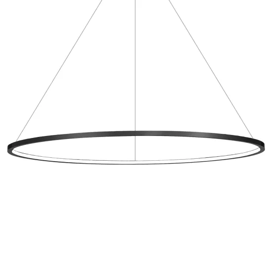 Milagro Saturno fekete vízvédett LED függesztett lámpa (MIL-ML8864) LED 1 izzós IP44