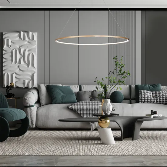 Milagro Saturno arany vízvédett LED függesztett lámpa (MIL-ML8865) LED 1 izzós IP44