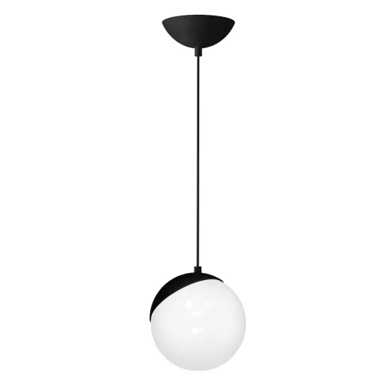 Milagro Sfera fekete-fehér függesztett lámpa (MIL-MLP5739) E14 1 izzós IP20