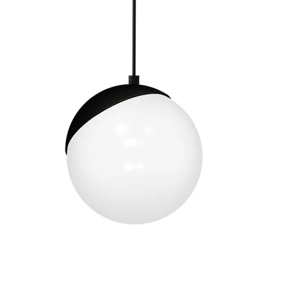 Milagro Sfera fekete-fehér függesztett lámpa (MIL-MLP5739) E14 1 izzós IP20