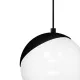Milagro Sfera fekete-fehér függesztett lámpa (MIL-MLP5739) E14 1 izzós IP20