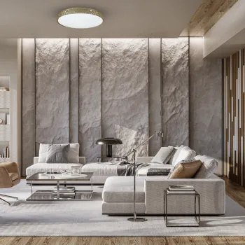 Milagro Shiny fehér-borostyán LED mennyezeti lámpa (MIL-ML7448) LED 1 izzós IP20