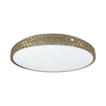 Milagro Shiny fehér-borostyán LED mennyezeti lámpa (MIL-ML7448) LED 1 izzós IP20