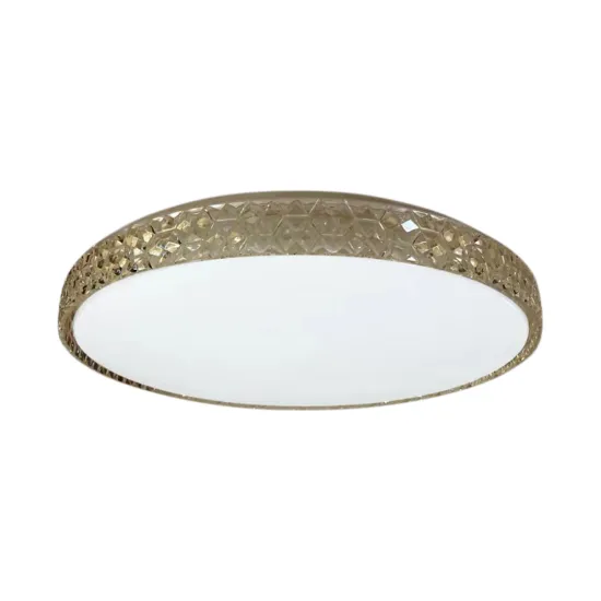 Milagro Shiny fehér-borostyán LED mennyezeti lámpa (MIL-ML7448) LED 1 izzós IP20