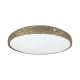 Milagro Shiny fehér-borostyán LED mennyezeti lámpa (MIL-ML7448) LED 1 izzós IP20