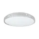 Milagro Shiny fehér-átlátszó LED mennyezeti lámpa (MIL-ML8499) LED 1 izzós IP20