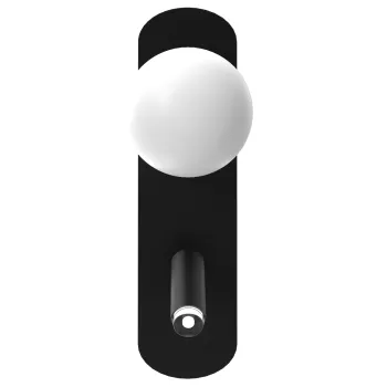 Milagro Sirio fekete-fehér fali lámpa (MIL-MLP8404) G9 2 izzós IP20